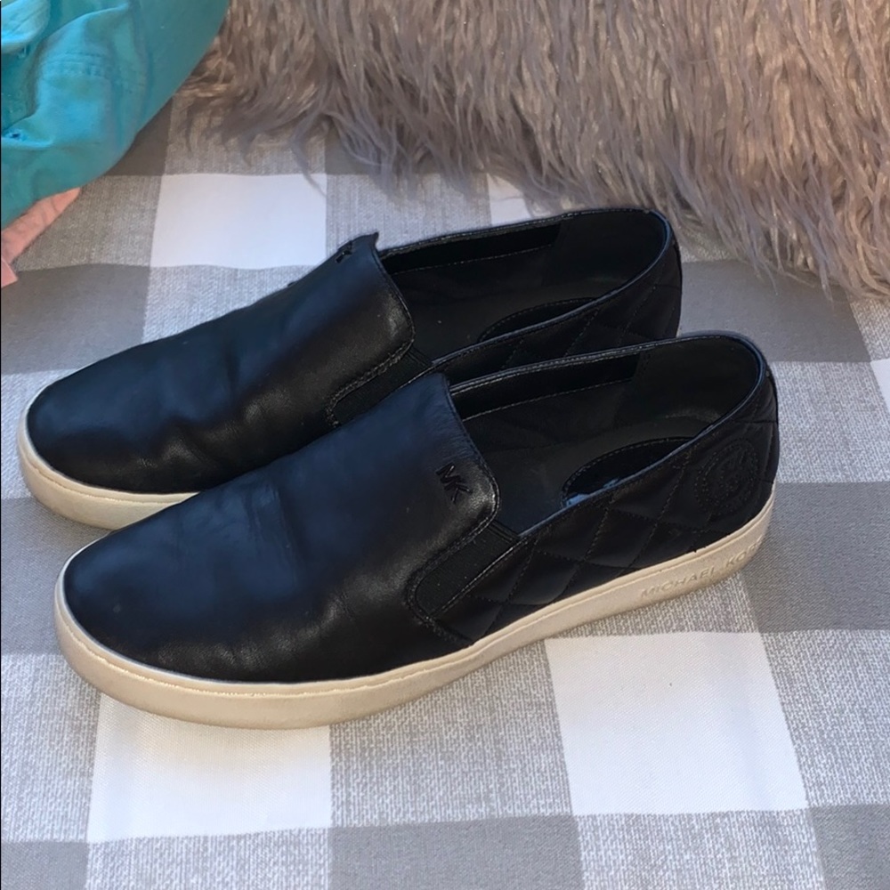 Michael Kors leather slip-ons - Picture 3 of 3